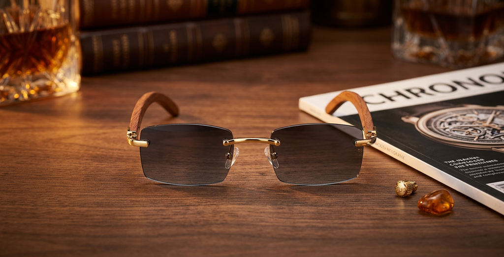 Lunette de soleil NØIR - Collection Heritage - Verres noirs